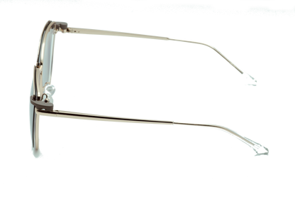 Clip On Agatado Lila / Gold