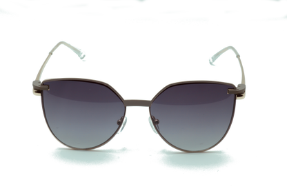 Clip On Agatado Lila / Gold