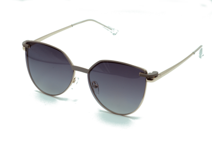 Clip On Agatado Lila / Gold