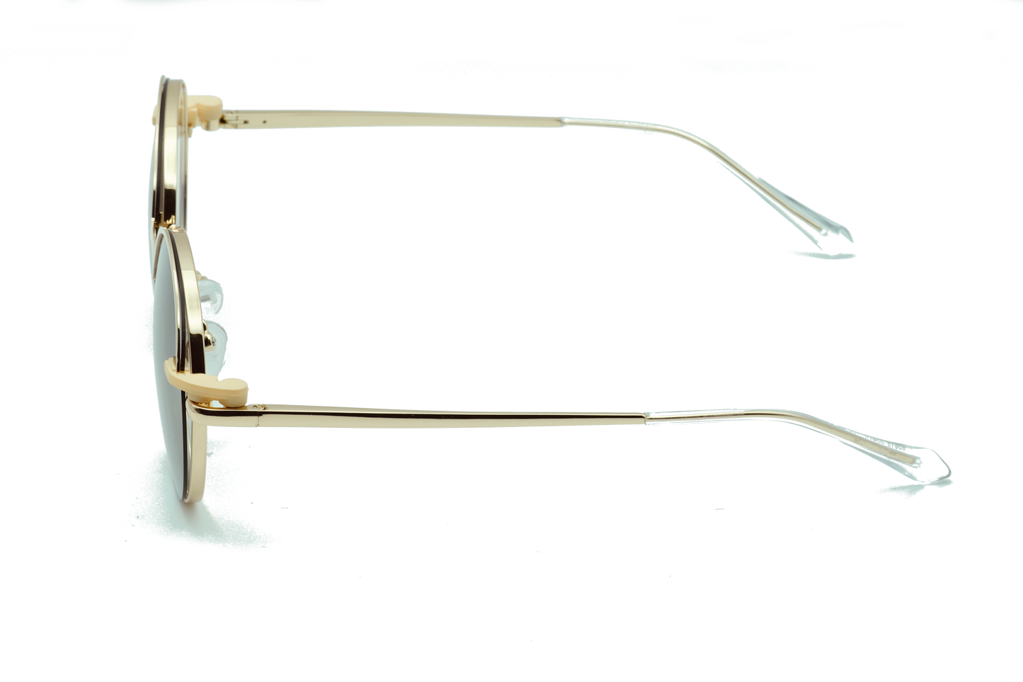 Clip On Redondo Crema