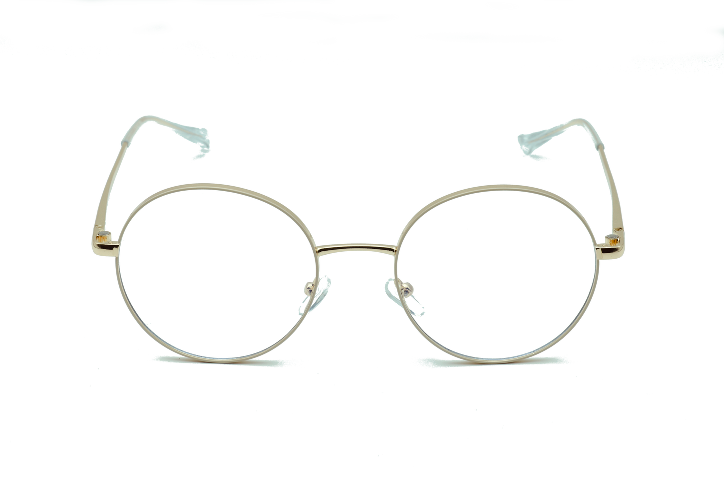 Clip On Redondo Lila / Gold