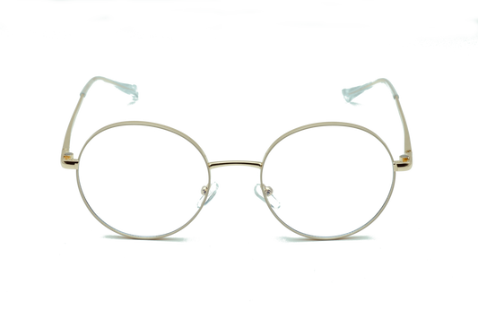 Clip On Redondo Lila / Gold