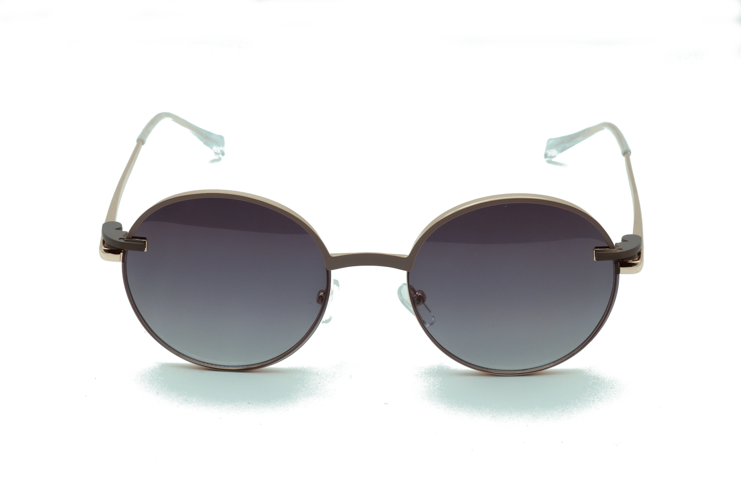 Clip On Redondo Lila / Gold