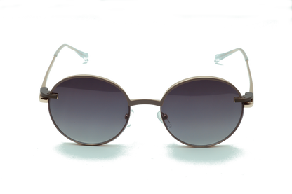 Clip On Redondo Lila / Gold