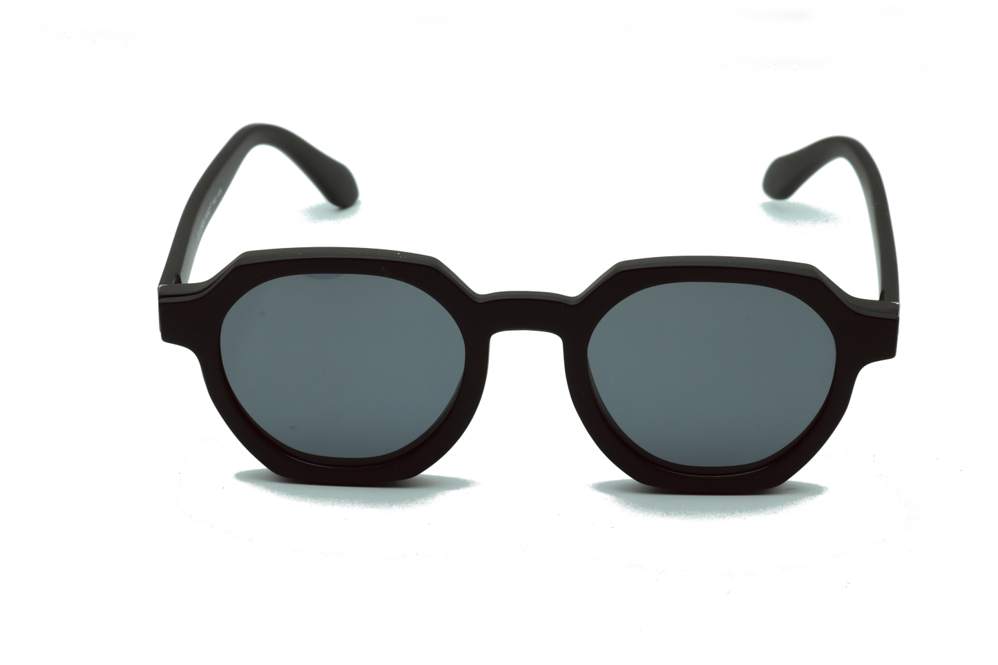 Clip On Black Hexagonal