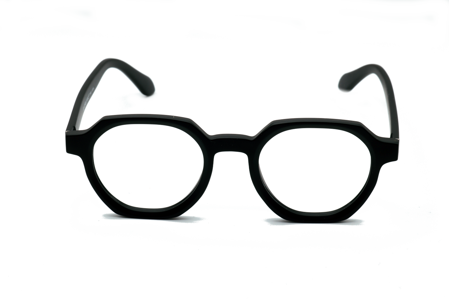 Clip On Black Hexagonal