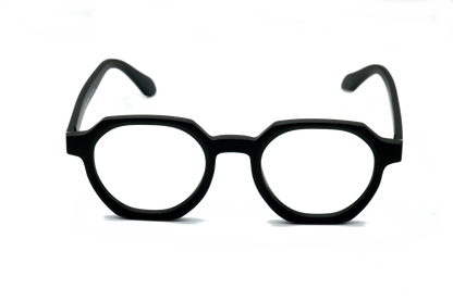 Clip On Black Hexagonal