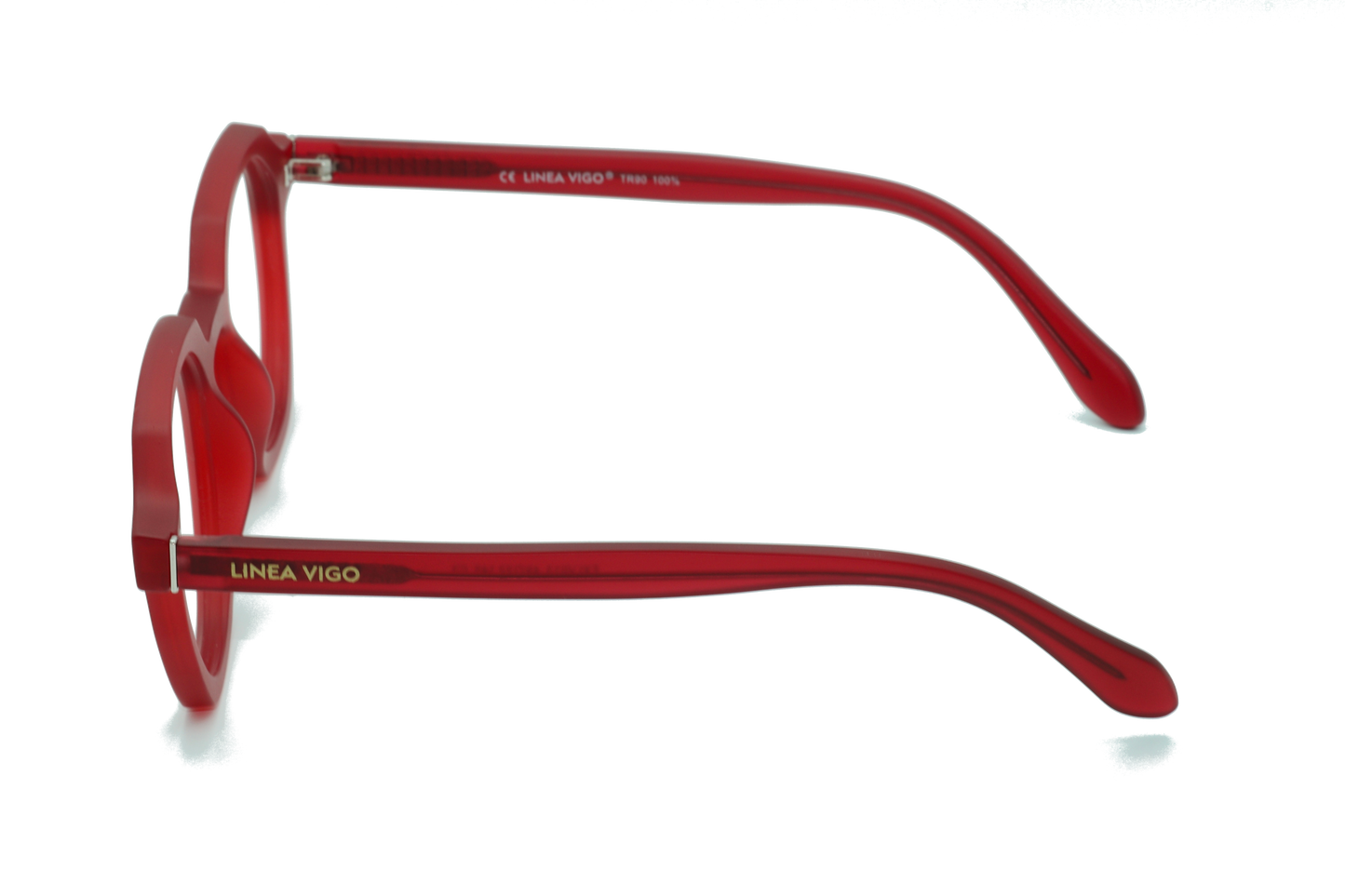 Clip On Red Hexagonal