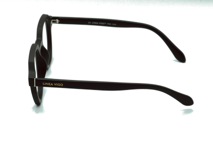 Clip On Black Hexagonal