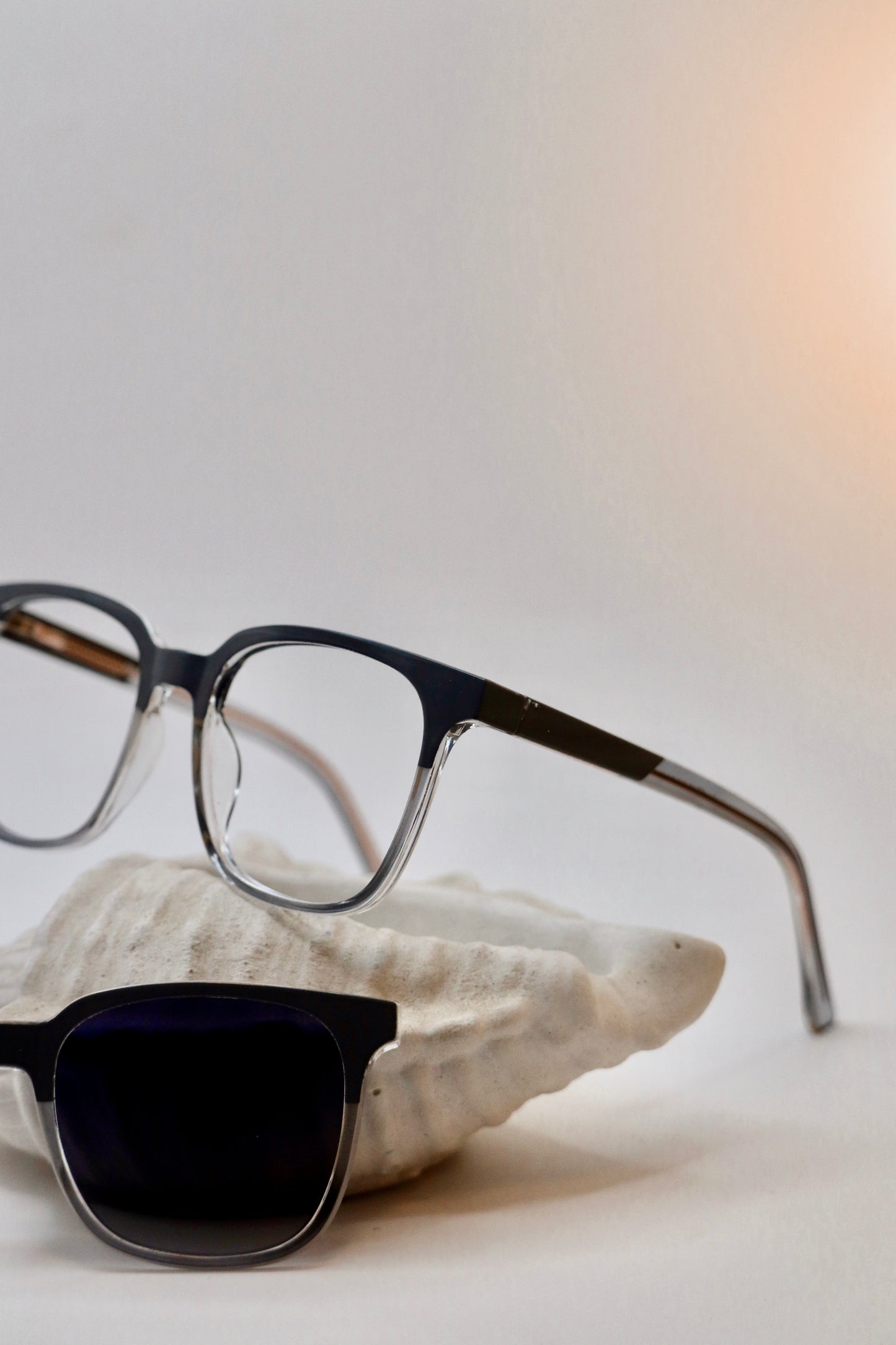 Old Times Blue Clip-on